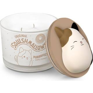 Studio OH! X squishmallow cam purrrfect ahorn donut duftende stearinlys 12 oz ahorn kanel muskatn?d tonka b?nne sm?r og vaniljesukker 38 timers f