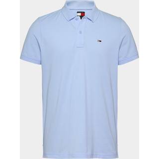 Tommy Jeans Slim Fit Polo T Shirt Blue