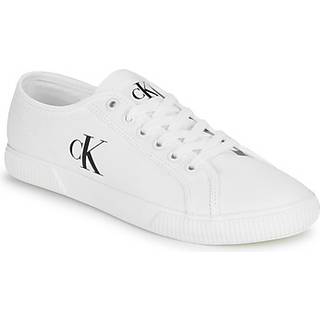 Canvas Low Profile Trainers - White - EU 39