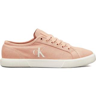 Canvas Low Profile Trainers - Pink - EU 40