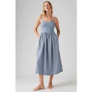 Levi's Alessie Bustier Denim 100% Bomuld KjoleMiddel