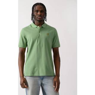 Lyle And Scott Plain Polo T Shirt Green