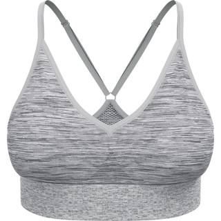 Odlo Women's Seamless Low Padded Sport Bra Sports-bh Damer størrelse M farve grå