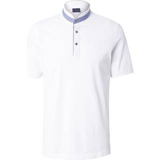 bugatti Herren Polo-Shirt weiß