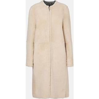 Toteme Shearling coat - beige - XS