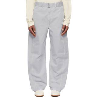 Lemaire Twisted barrel-leg jeans - blue - EU 48
