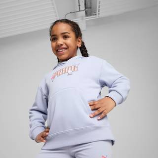 Puma x HELLO KITTY AND FRIENDS Relaxed Hoodie Kids, Blue, Size 5-6Y, Clothing - Cool Weather - 5-6Y