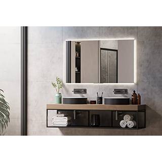 LED-indbygningsspejlskab UP7012