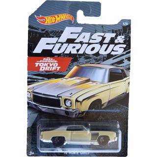 Hot Wheels Fast & Furious '70 Monte Carlo 1:64-skala sandfarvet 4/6-serien