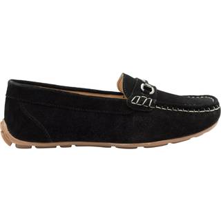Ravel Ravel Black Suede Flat Loafers