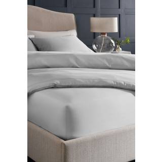 Next Silver Grey 300 Thread Count Collection Luxe 100% Cotton Deep Fitted Sheet