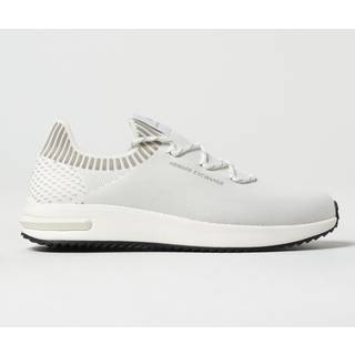 Armani Exchangetil mænd. XUX267XV90000894 Træningssko med oversize sål, hvid (45), Fast, Blonder, Casual