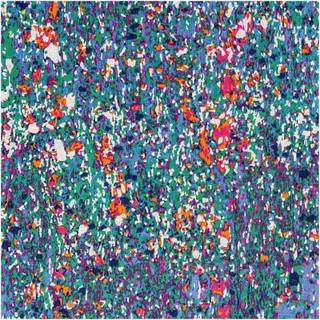 Musselin-Druckstoff Aloha Pixel Hot Foil 140cm - Mehrfarbig