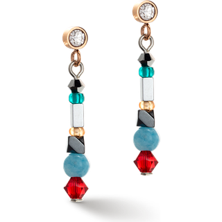 Coeur de Lion 4543/21-1544 Damenohrringe Sparkling Dot Multicolor