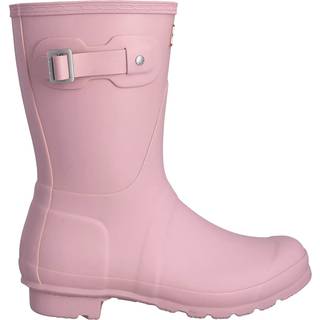 Hunter Hunter Womens Pink Original Short Wellies