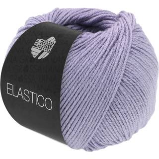 Lana Grossa Elastico garn - 96 % Bomuld og 4 % Polyester Blålilla 179