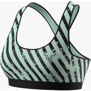 Dynafit Women's Alpine Graphic Bra Sports-bh Damer størrelse XL farve turkis