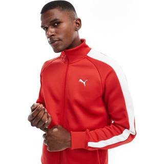 Men&#39;s Puma T7 ALWAYS ON Track Jacket, Red, Size L, Clothing - Red - L