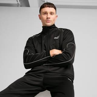 Men&#39;s Puma Sport Poly Track Jacket, Black, Size L, Clothing - Black - L