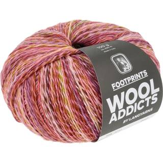 Footprints garn fra Lang Yarns - Rosa/gul