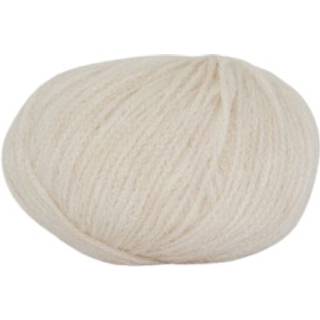 Hjertegarn Rustic 0201 Indhold: 83% baby alpaca, 17% nylon Vægt/længde: 25 g = ca. 125 meter Anbefalede pinde: 5 mm Strikkefasthed: 10 x 10 cm = 22 m x 30 p Vask: Håndvask / Tørres fladt.