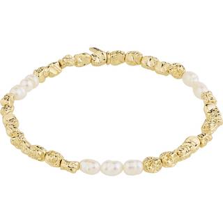 Tide Armbånd, Gold Plated, 17 cm