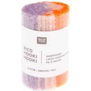 Rico Hooki Hooki Knüpfgarn marmoriert - Flieder