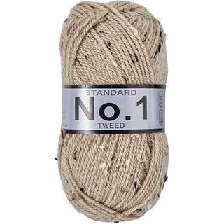 Lammy No. 1 Tweed 615 Indhold: 97% akryl / 3% viskose Vægt/længde:50 g = ca. 150 m Anbefalede pinde:3.5 mm Strikkefasthed: 22 masker X 28 pinde = 10 cm X 10 cm Kan maskinvaskses ved maks 40 grader / Tørres fladt.