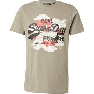 Superdry VL Tokyo Relaxed Logo T Shirt Green