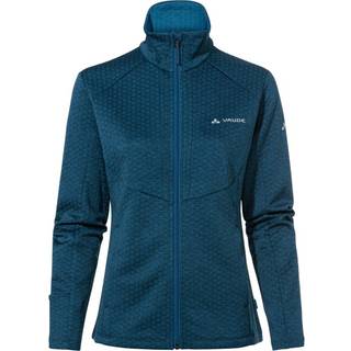 Vaude Women's Skomer Hiking SC Jacket Fleecejakke Damer størrelse 46 farve blå