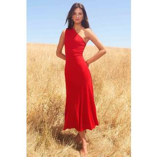 Forever New London One Shoulder Midi Dress40