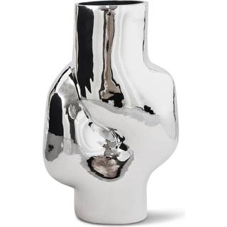 HKliving Gleam vase high Chrome