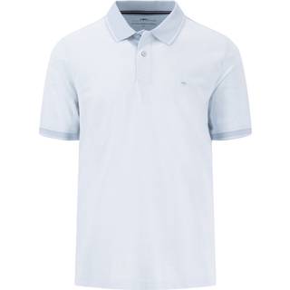 Fynch-Hatton Herren Polo-Shirt blau meliert