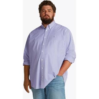 Tommy Hilfiger Normal pasform Plus Flex Poplin Stribet 100% Bomuld Skjorter4X-Large
