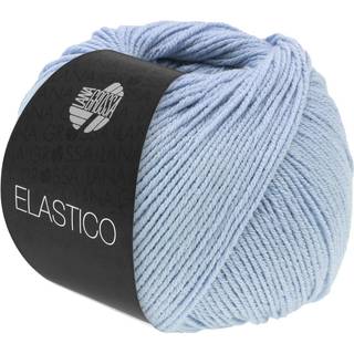 Lana Grossa Elastico garn - 96 % Bomuld og 4 % Polyester Lys blå 185