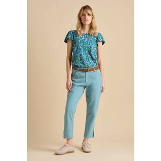 Brakeburn Brakeburn Blue Cropped Blake Trousers