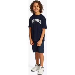 Tommy Hilfiger Boy HILFIGER VARSITY TEE SS - Blå
