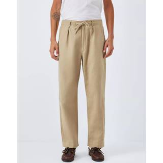 Polo Ralph Lauren Pleated Cotton Linen Pants Coastal Beige