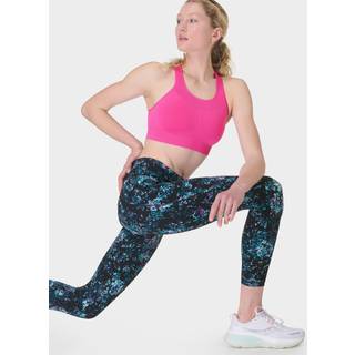 Sweaty Betty Sweaty Betty Black Peony Print Full Length Power Workout Leggings