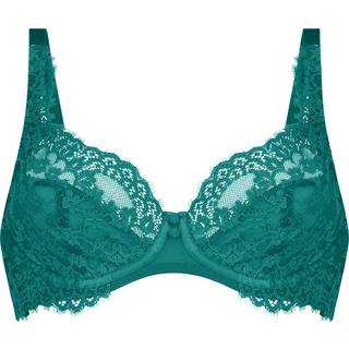 Hunkemöller Ikke-formstøbt bøjle-bh Daisy grøn - 80E