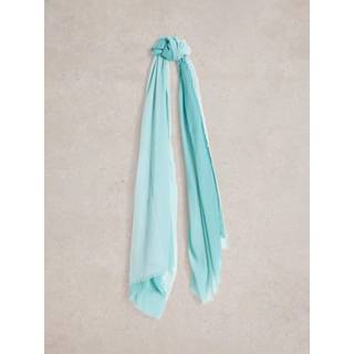 White Stuff White Stuff Blue Oversized Penny Plain Scarf