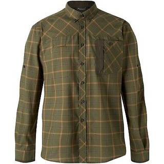 Pinewood Wolf skjorte M Green Terracotta 5329