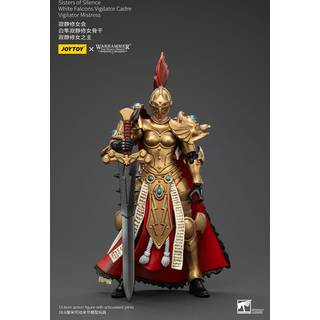 Warhammer The Horus Heresy Actionfigur Sisters of Silence White Falcons Vigilator Cadre Vigilator Mistress 19 cm
