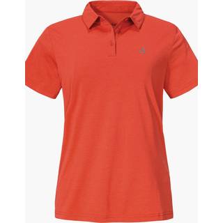 Schöffel Women's Circ Polo Shirt Tauron Polo-shirt Damer størrelse 36 farve rød
