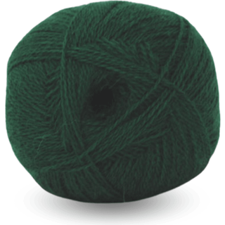 Hjertegarn Alpaca 400 - 100 % Alpaca Mørk Grøn 1420