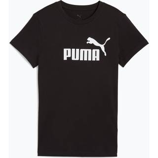 Women&#39;s Puma ESS No. 1 Logo T-Shirt, Black, Size L, Clothing - Black - L