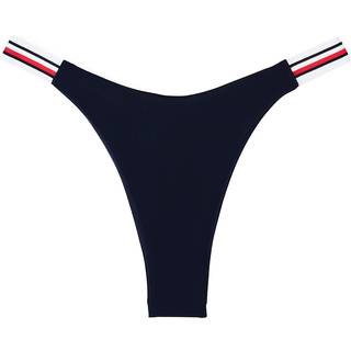 Global Stripe High Cut Bikini Bottoms
