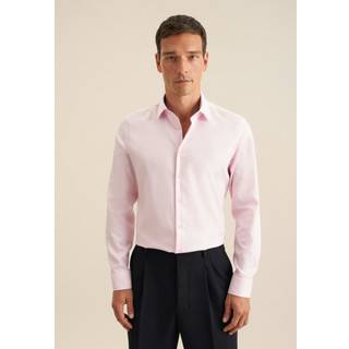 Seidensticker Herren Hemd rosa Slim Fit