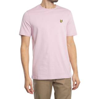 Lyle & Scott Lyle & Scott Pink Cotton Plain T-Shirt