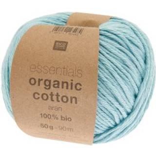 Essentials Organic Cotton aran - Aquamarin